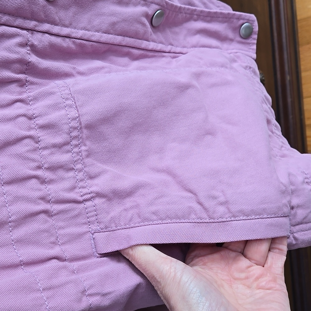 Women's Gap Utility Jacket Size XXL Dusty Pink - Picture 3 of 8